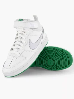 Witte Hoge Sneaker Court Borough Mid 2