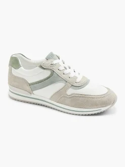 Witte Leren Comfort Sneaker