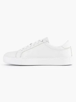 Witte Leren Sneaker