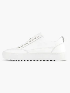 Witte Leren Sneaker