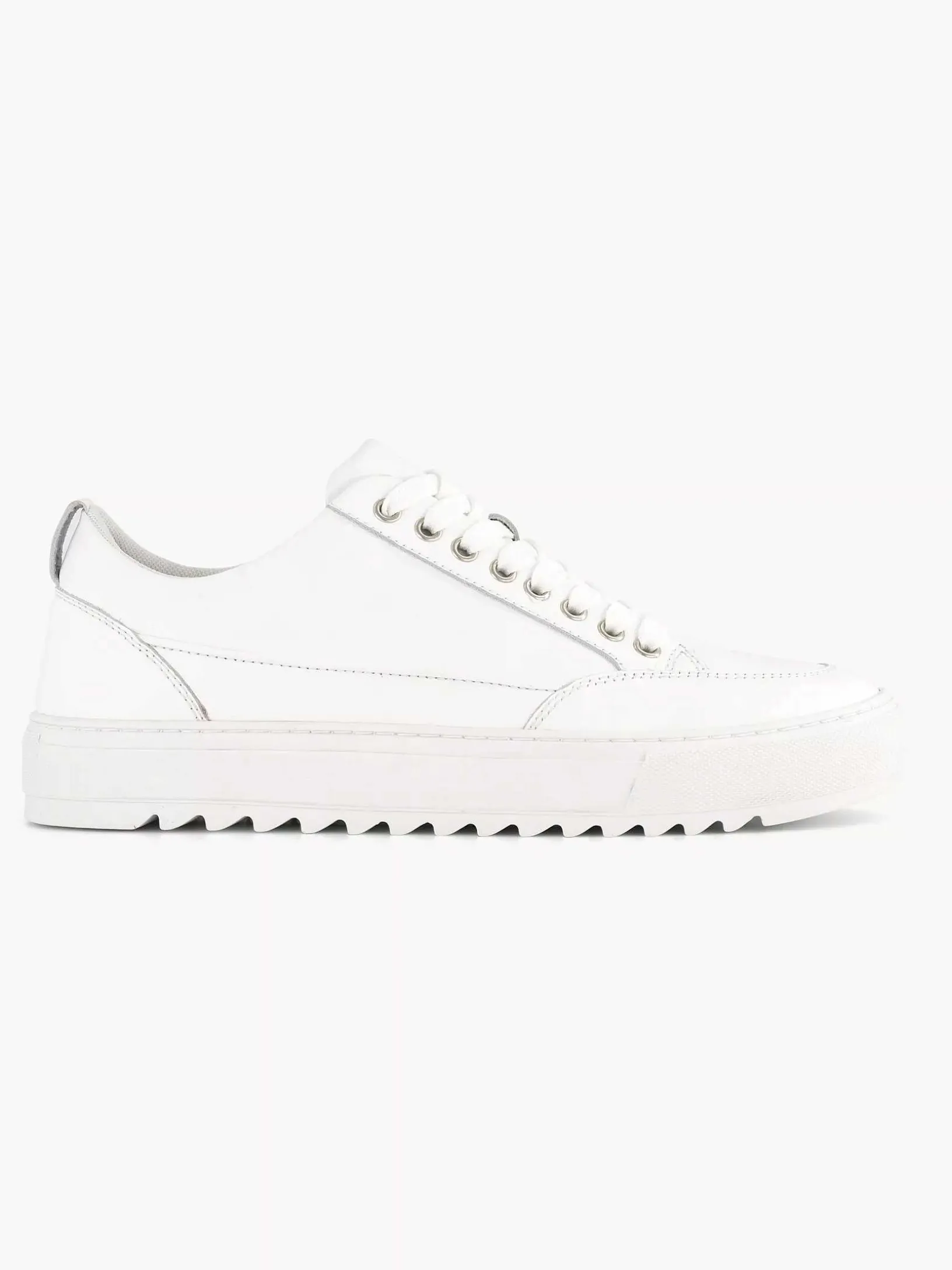 Witte Leren Sneaker