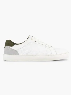 Witte Leren Sneaker