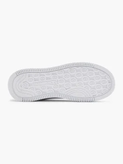 Witte Low Cut Shoe Rebound Platform