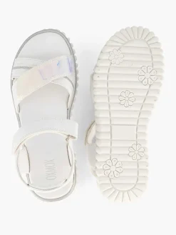 Witte Platform Sandaal
