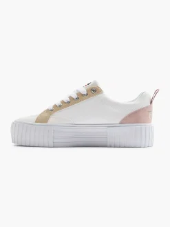 Witte Platform Sneaker