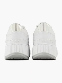 Witte Platform Sneaker