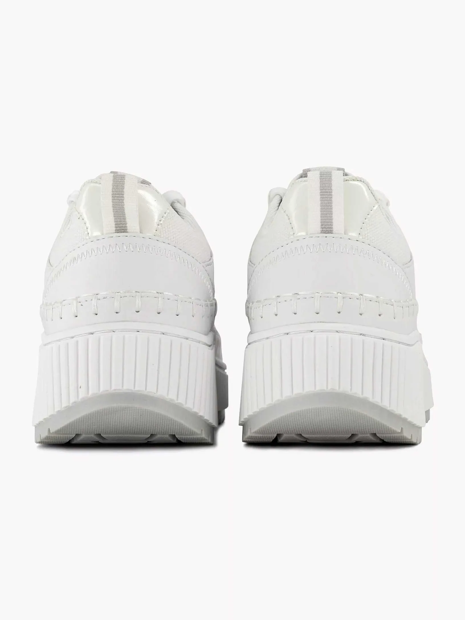 Witte Platform Sneaker