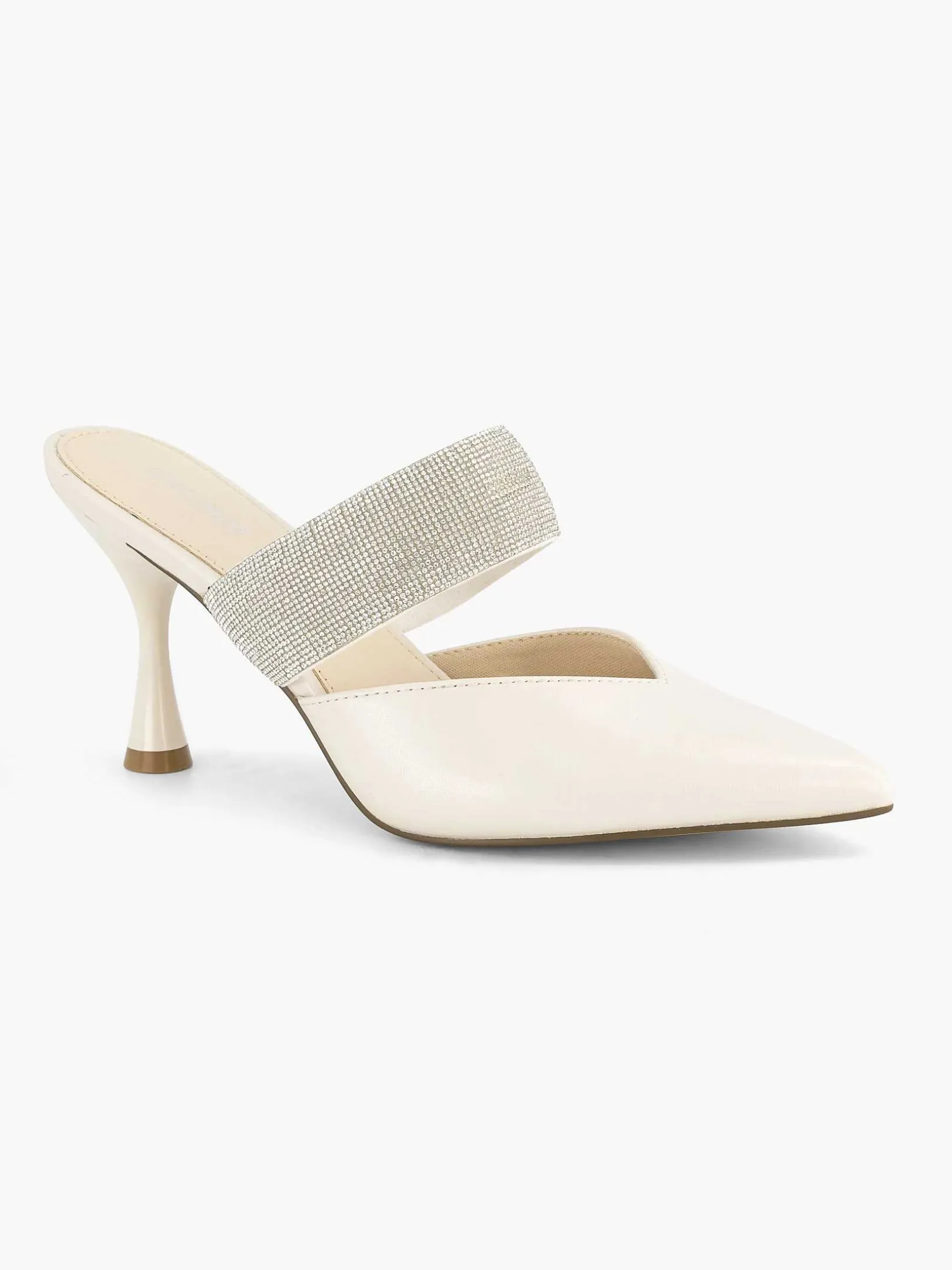 Witte Pump Steentjes