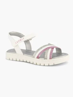 Witte Sandaal Glitters