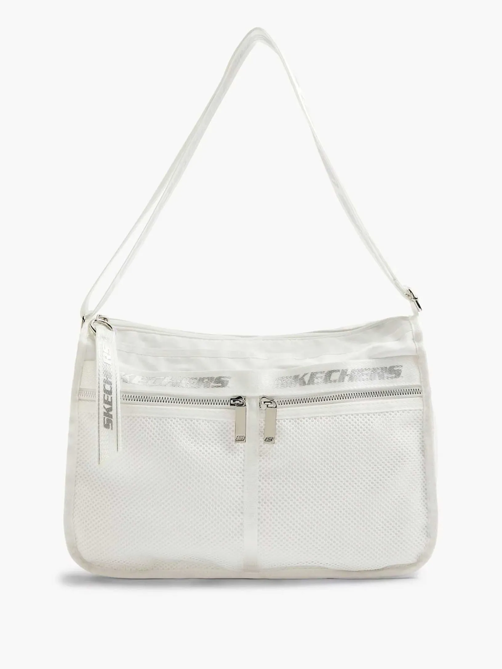 Witte Schoudertas