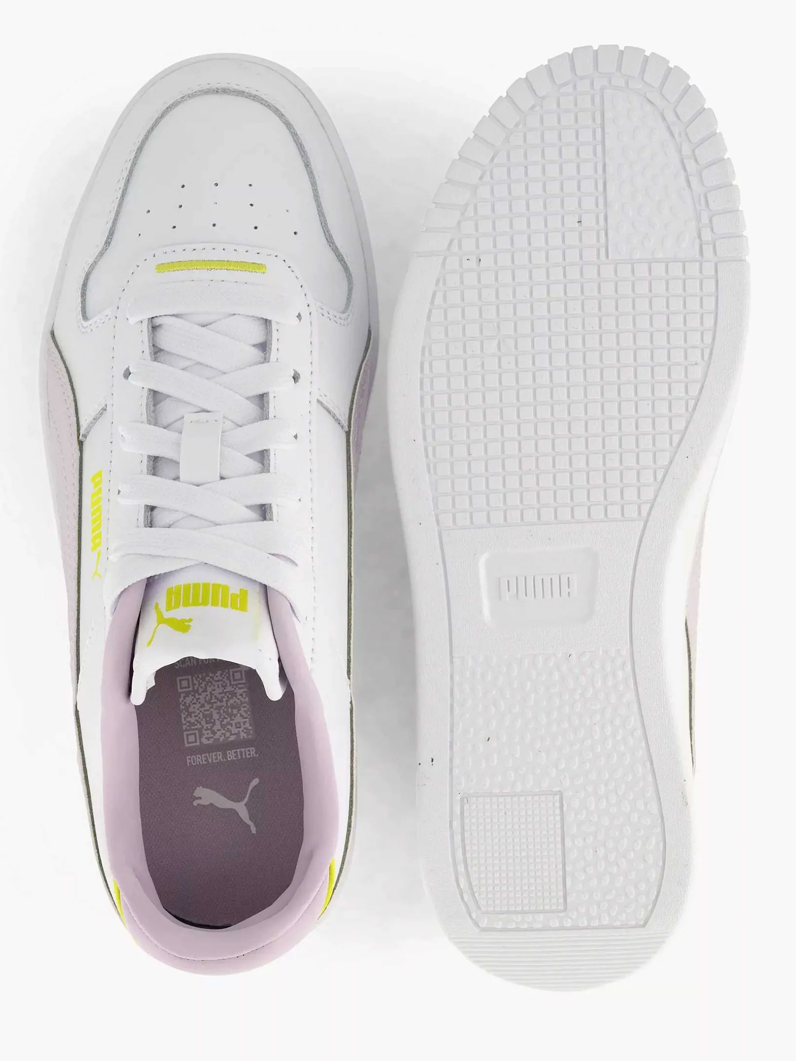 Witte Sneaker Carina Street Shine