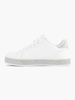 Witte Sneaker Steentjes