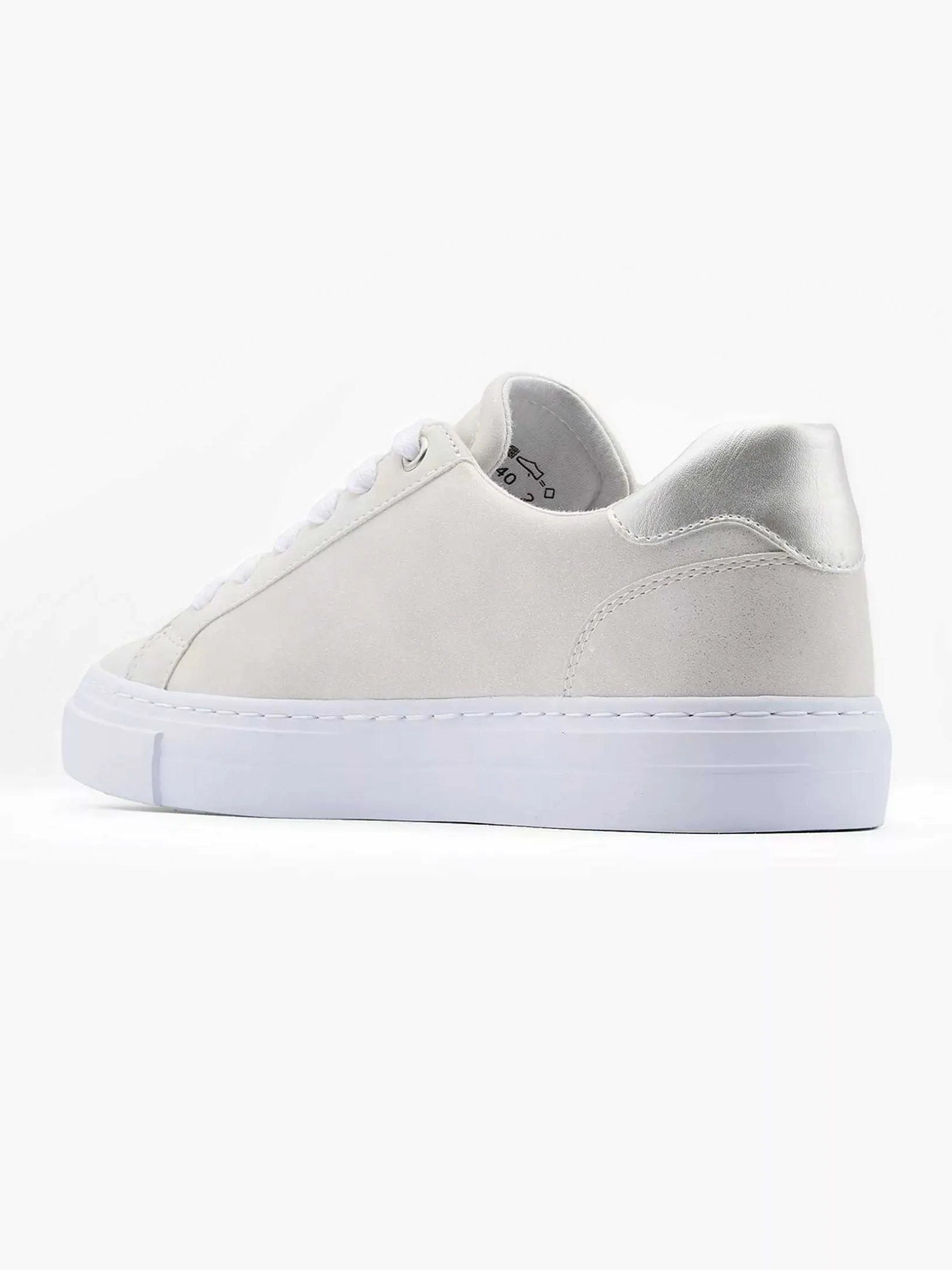 Zilveren Sneaker