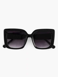 Zwarte Cat Eye Zonnebril