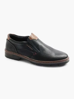Zwarte Comfort Instapper Elastisch