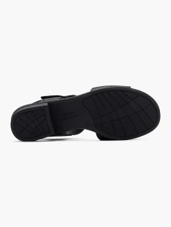 Zwarte Comfort Sandaal