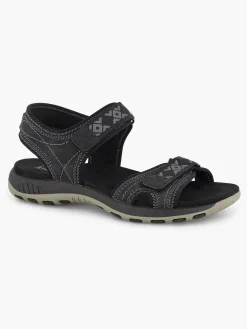 Zwarte Comfort Sandaal