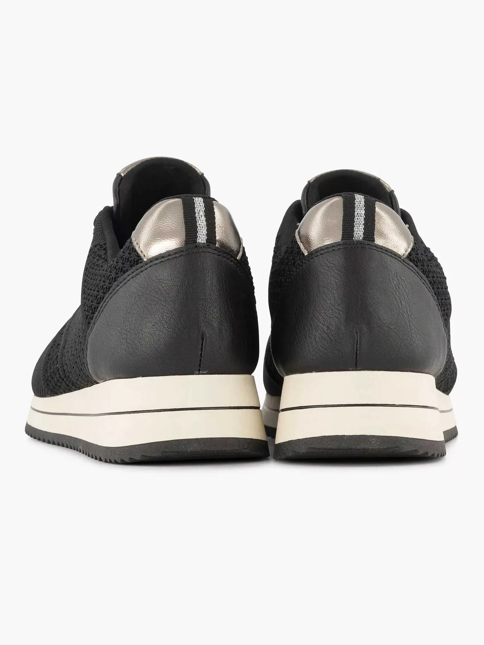 Zwarte Comfort Sneaker Knitted