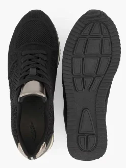 Zwarte Comfort Sneaker Knitted