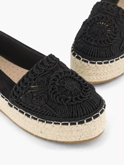 Zwarte Espadrille
