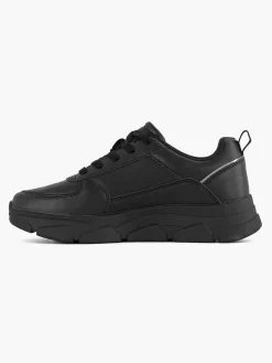 Zwarte Lage Sneaker