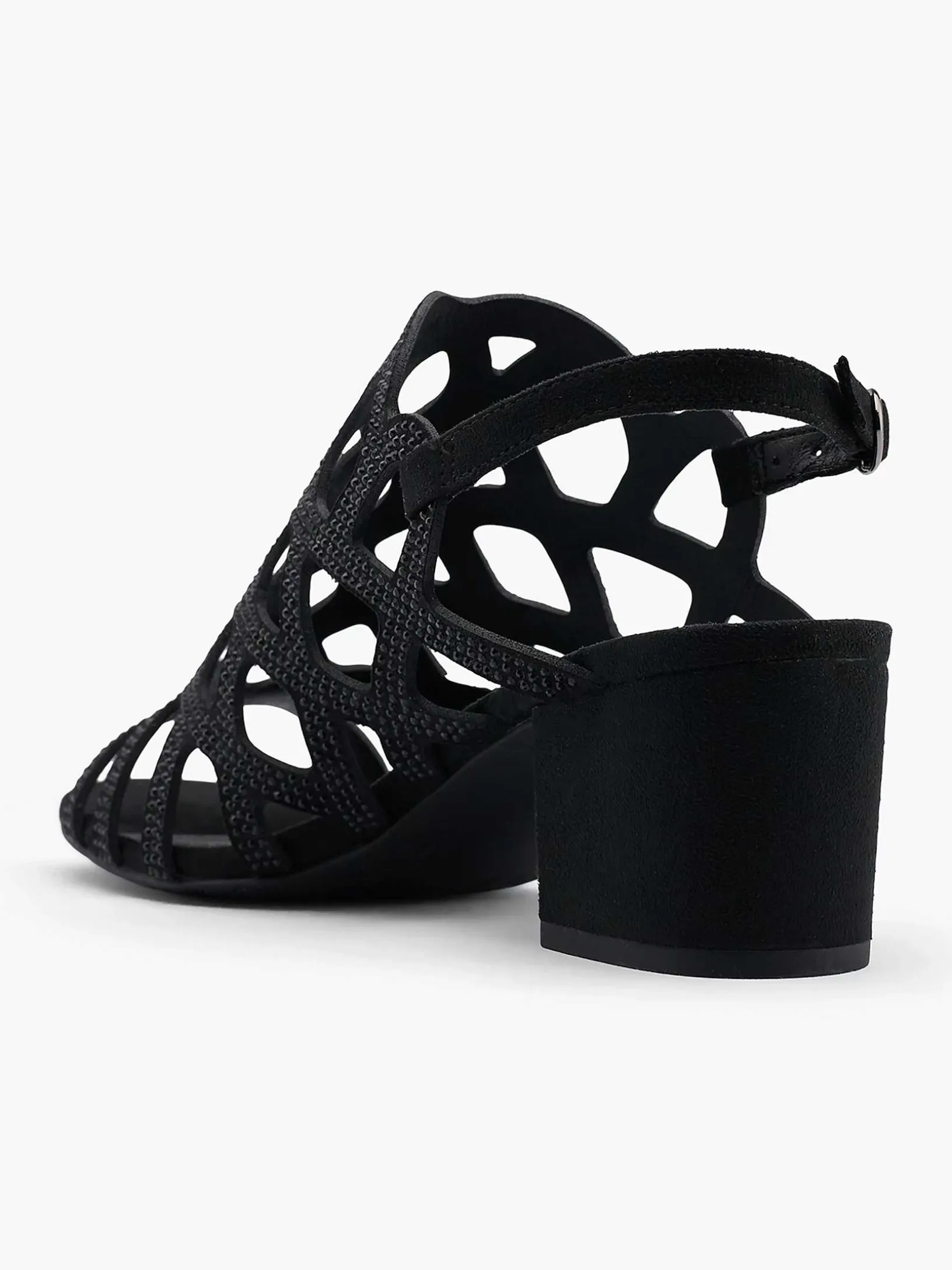 Zwarte Sandalette