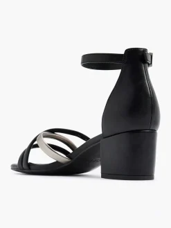 Zwarte Sandalette