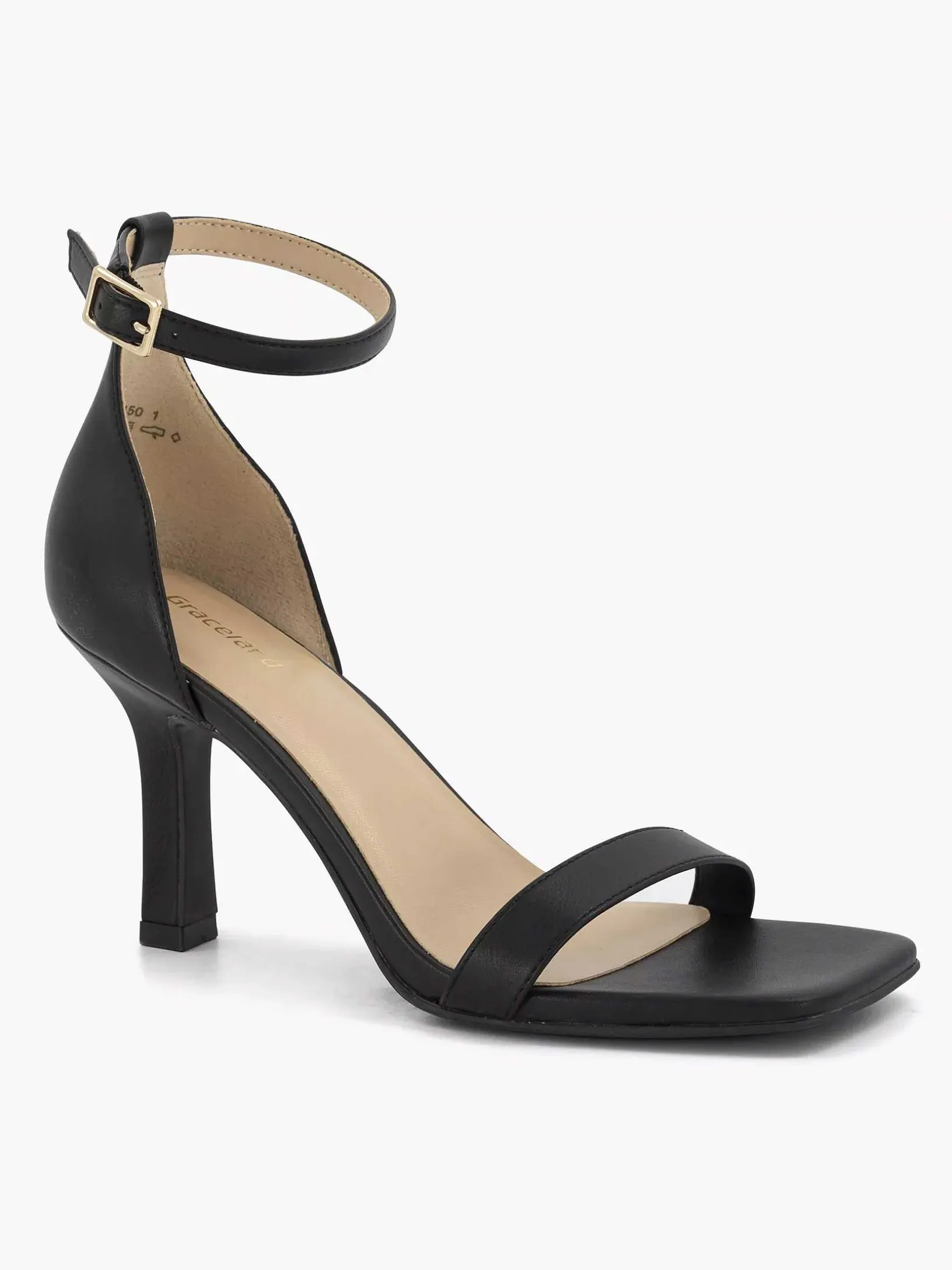 Zwarte Sandalette