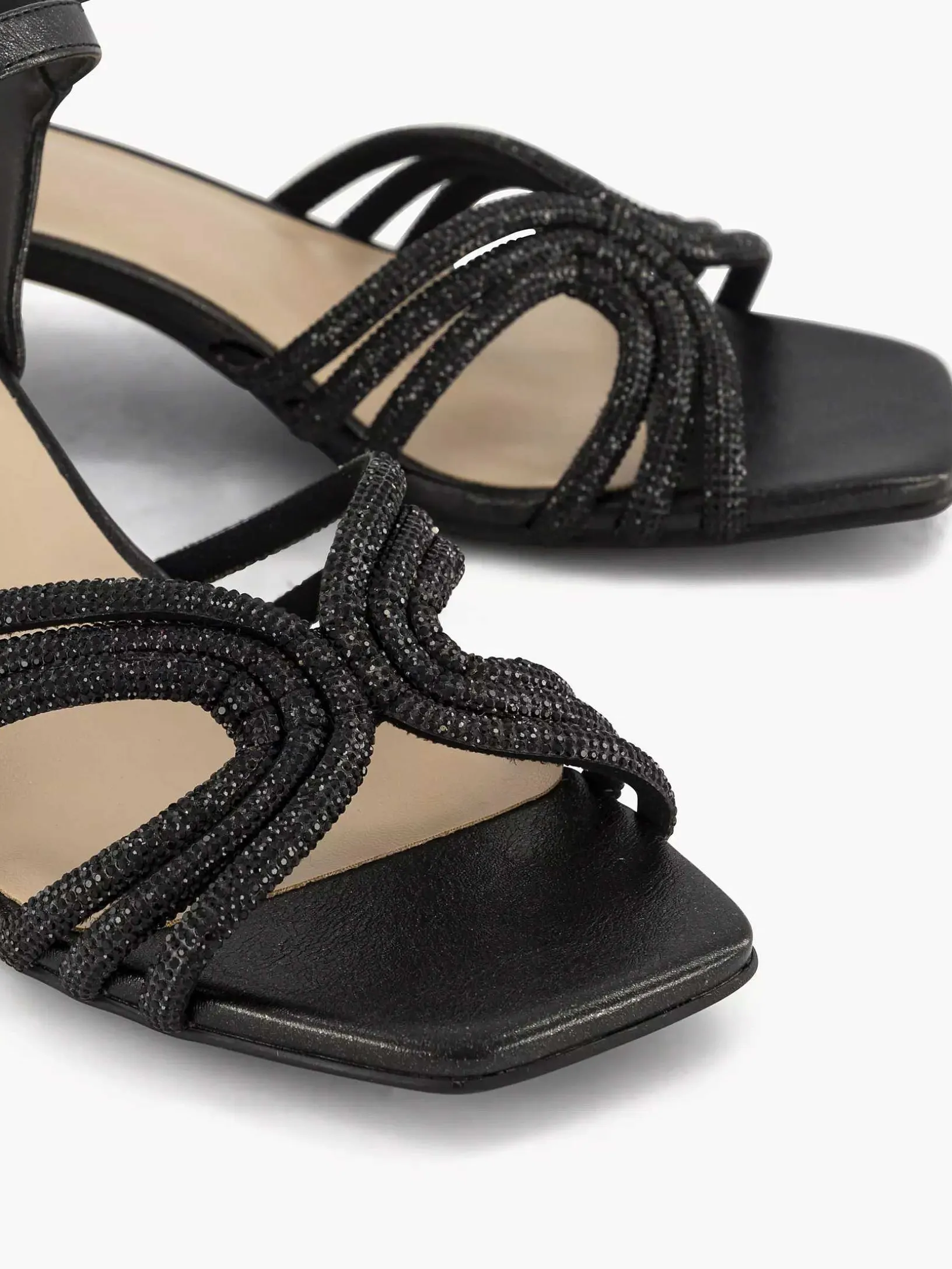 Zwarte Sandalette