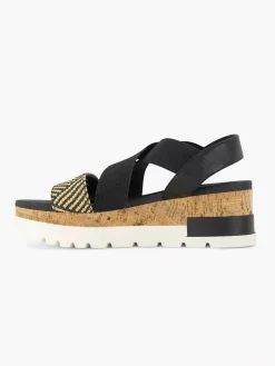 Zwarte Sandalette