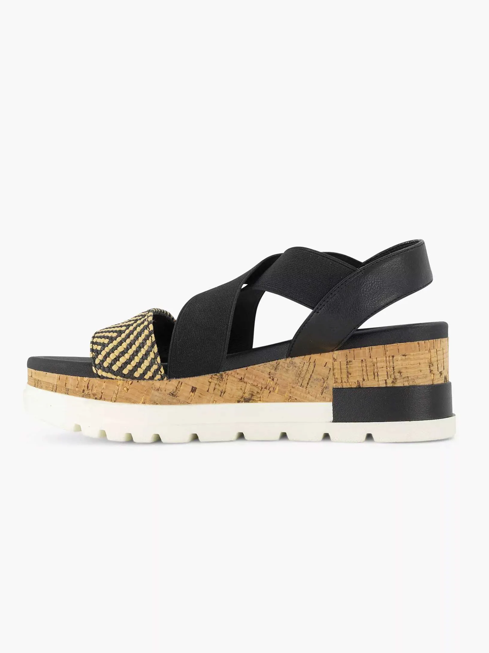 Zwarte Sandalette